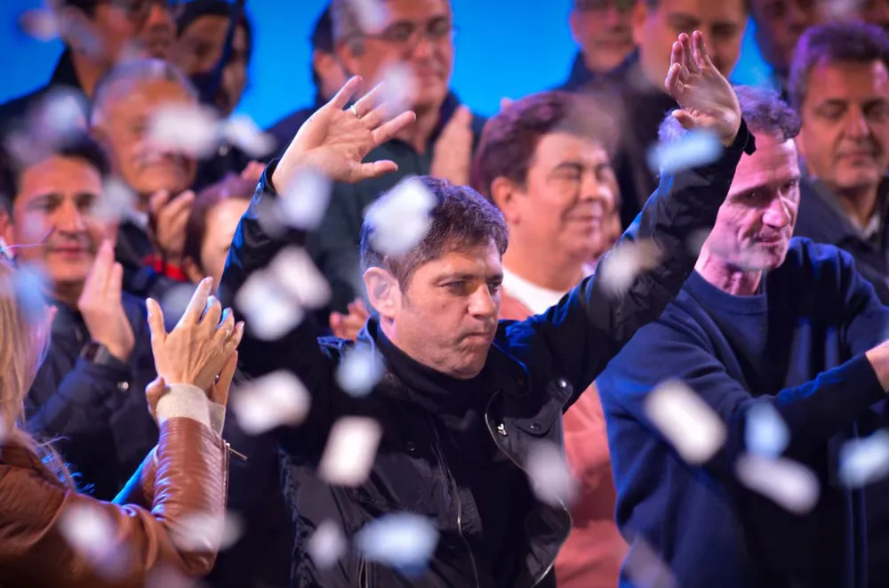 kicillof festeja web