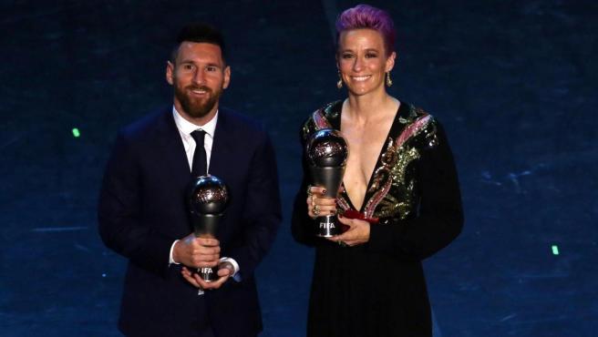 messi rapinoe fifa