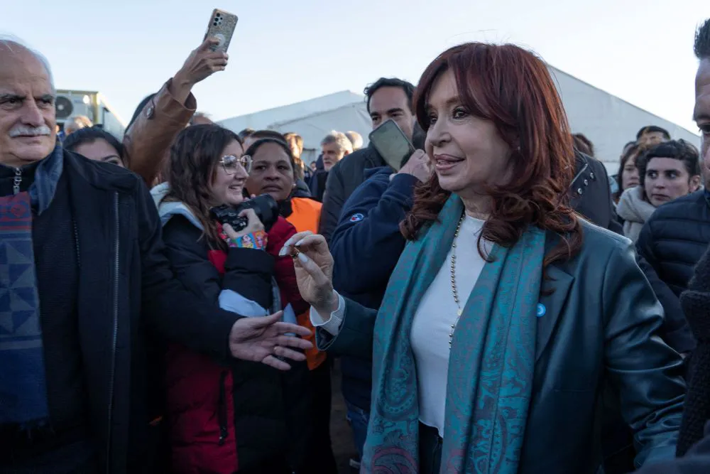 Cristina Fernández by Télam