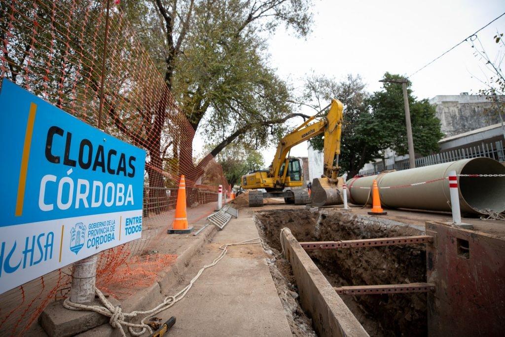 Cloacas corredor noroeste Gob Cba