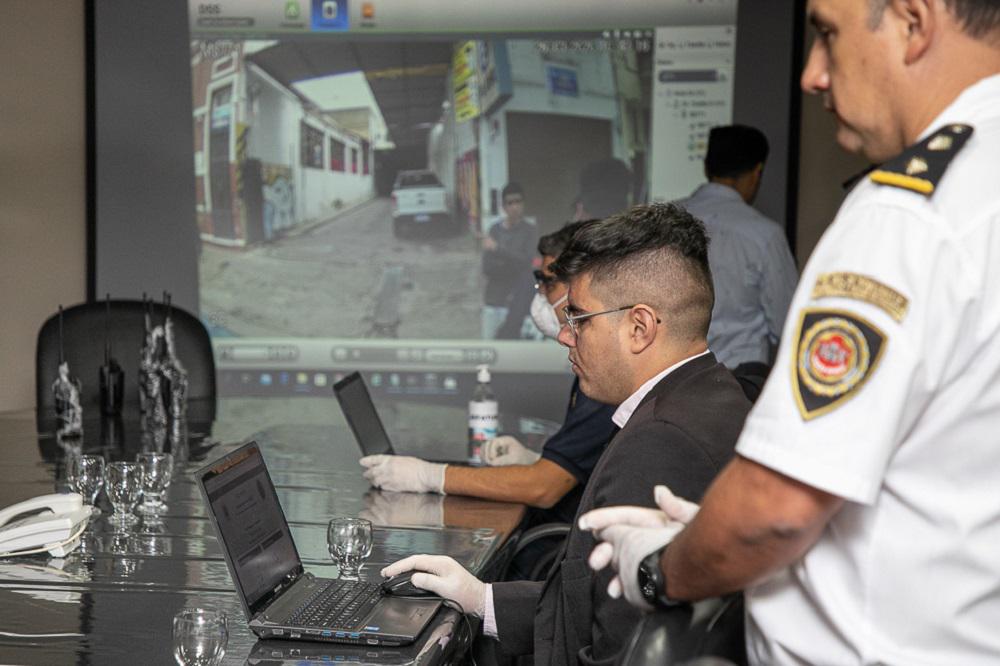 Videovigilancia prensa Gobierno de Cba