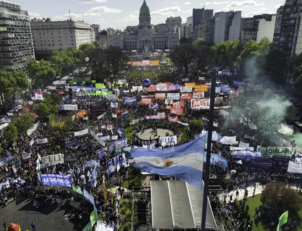 Segunda Marcha Federal Universitaria en Buenos Aires (NA) 2