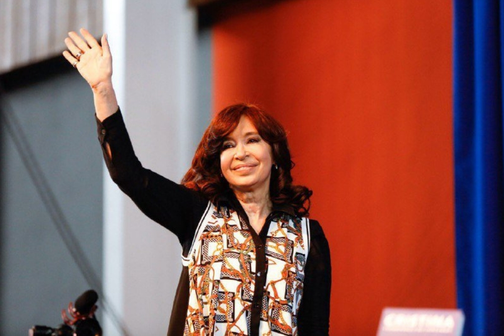Cristina en El Calafate Prensa Unidad Ciudadana