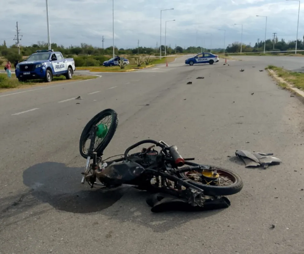 accidente policía