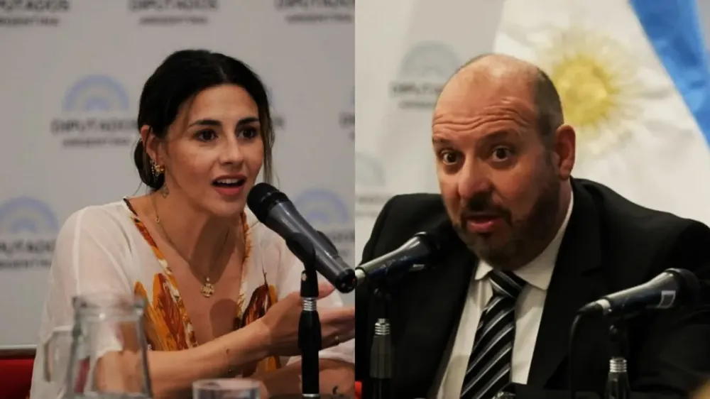 Marcela Pagano y Carlos D'Alessandro