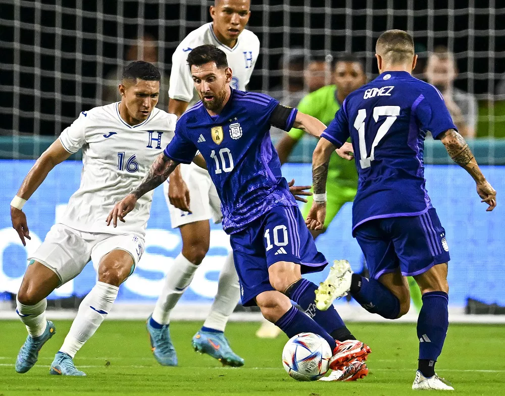 Con un Messi estelar, la Selección Argentina goleó a Honduras en Miami