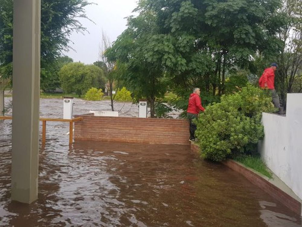 Crecida rio san antonio