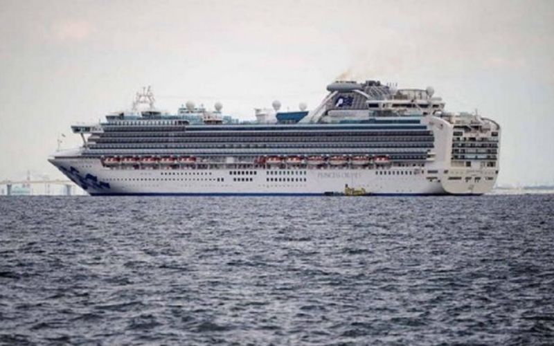 Crucero varado en Japon gentileza