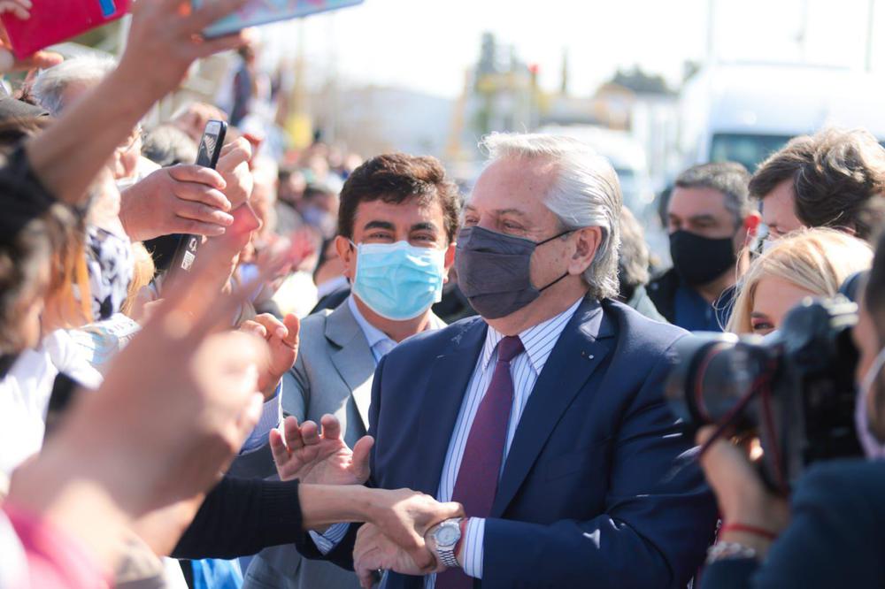 alberto fernandez acto matanza