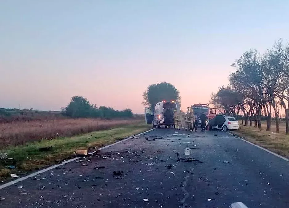 Accidente fatal en ruta nacional 35 (Puntal)