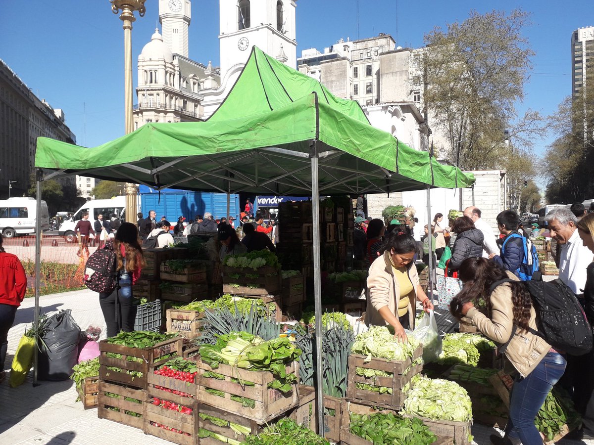 Feriazo en Plaza de Mayo