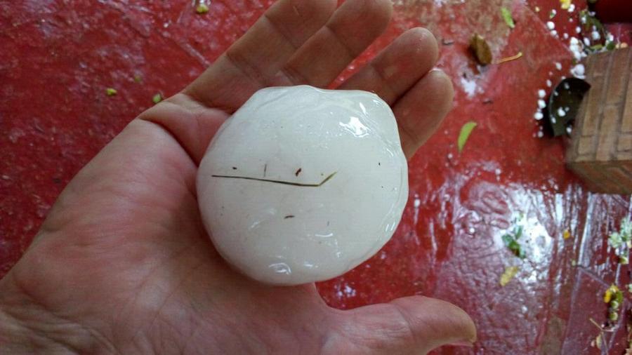 GRANIZO EN CARLOS PAZ