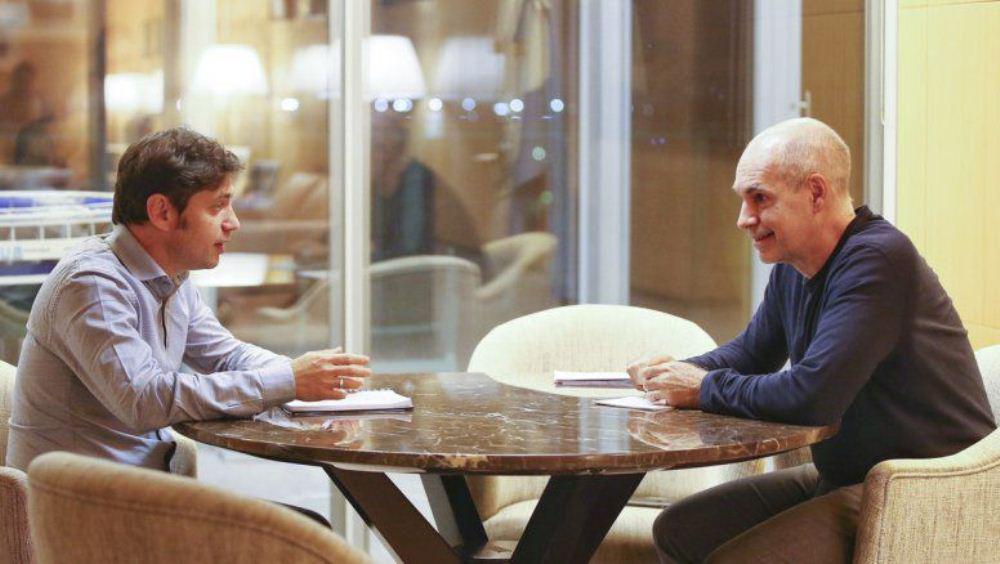 Kicillof y Larreta NA