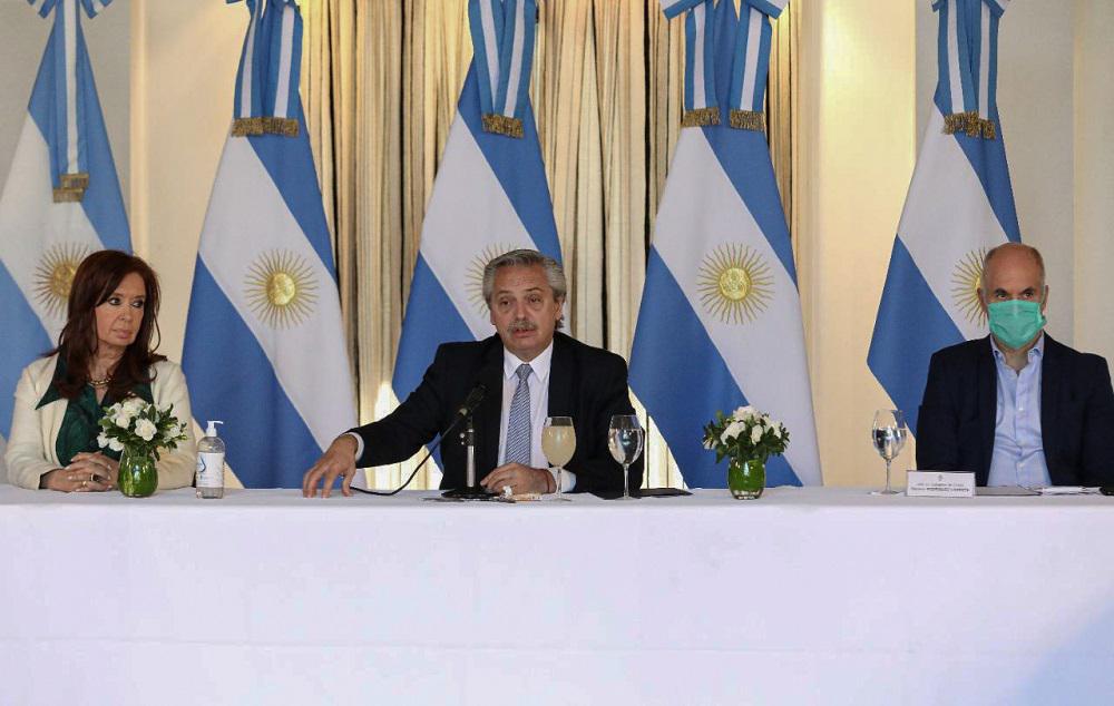 Alberto Fernández y CFK NA