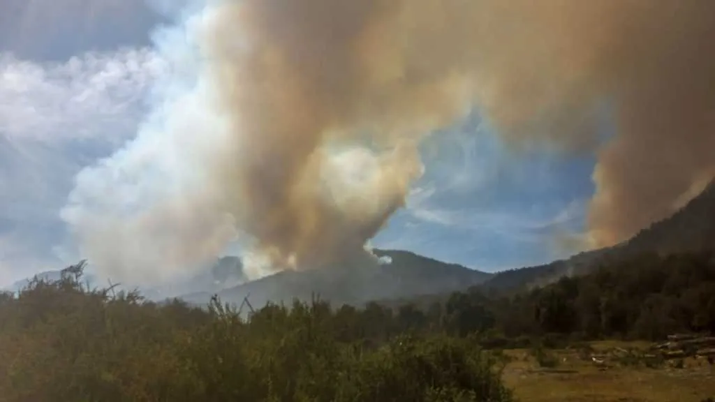 Fuego en Briloche NA