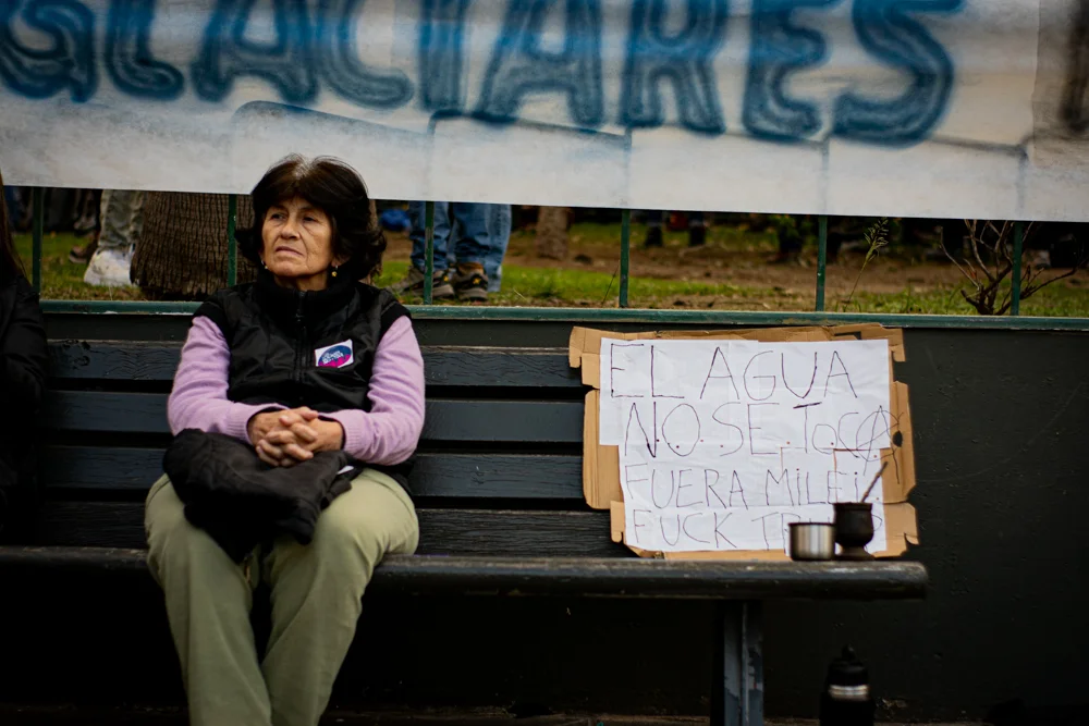 Actividad en defensa de los glaciares (Matilde Gudiño) 010