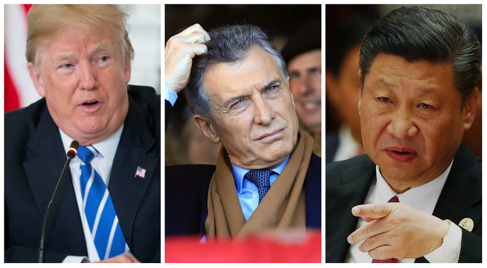 Trump - Macri - Jinpin