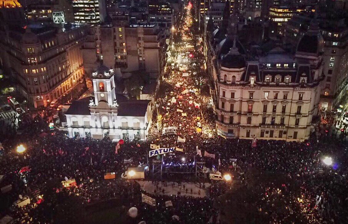 marcha federal buenos aires  foto conadu