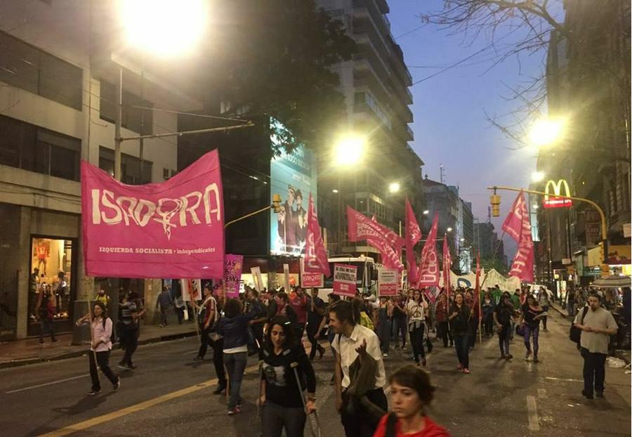 Anahí marcha cba