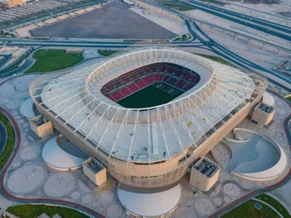 Estadio Áhmad bin Ali, ubicado en Rayán, Qatar By ARQA