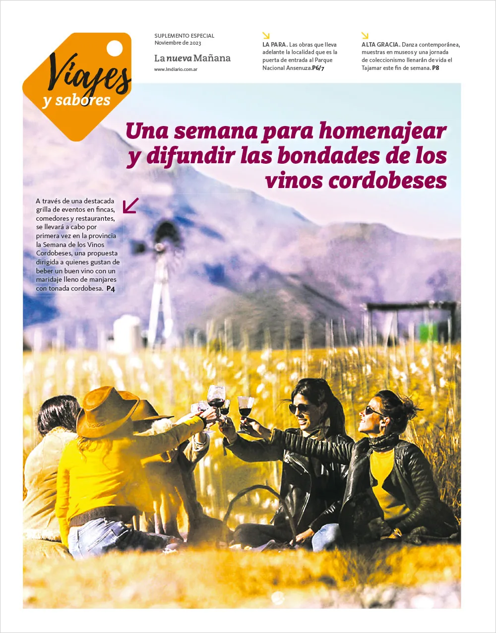 Suple Viajes y Sabores - Tapa Ed 14