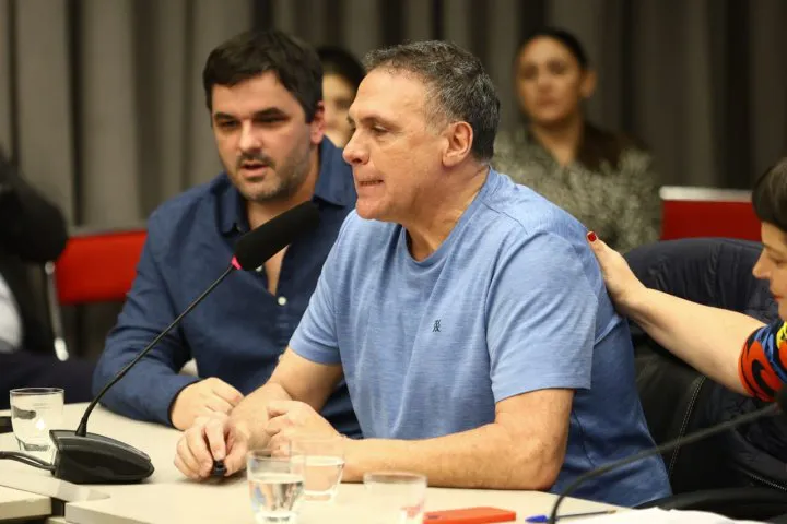 Mauro Federico y Jorge Rial en Diputados (gentileza) 2