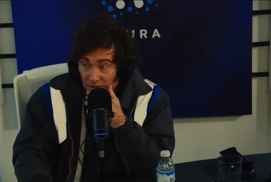 Javier Milei en Neura