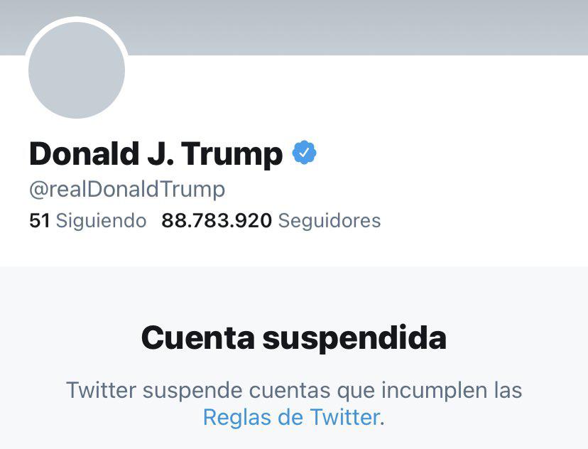cuenta trump
