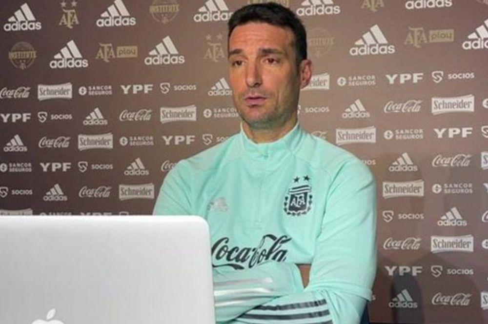 Lionel Scaloni: "Nuestra idea es que ningún jugador se relaje"