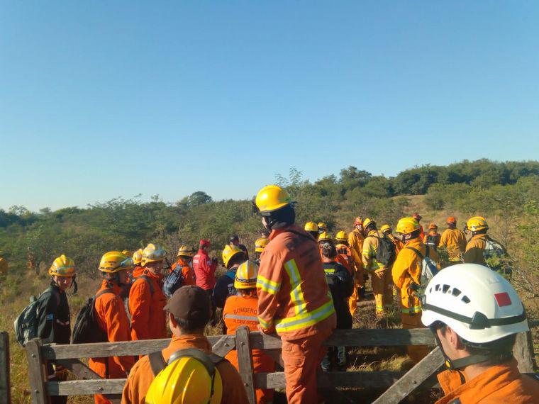 bomberos Hallazgo hombre en Alpa Corral by gentileza