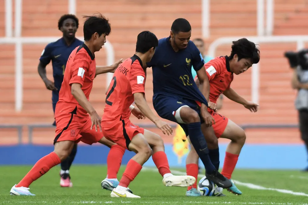 Corea vs Francia by AFP