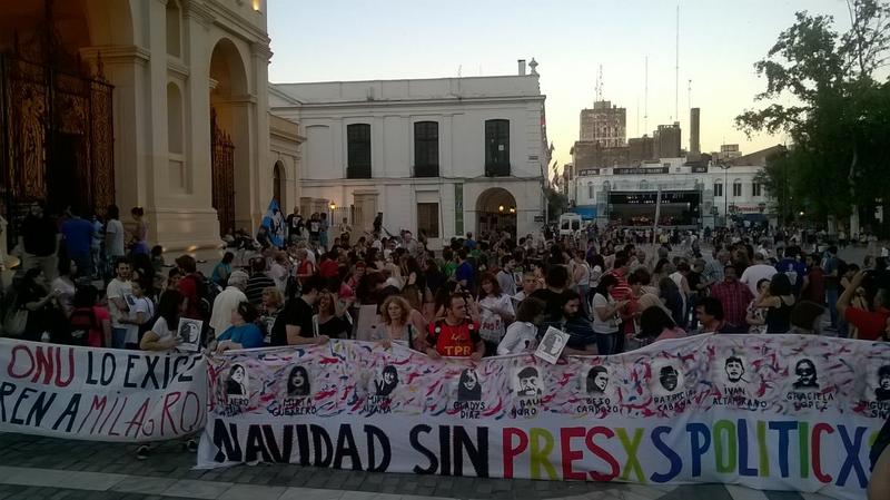 marcha antorchas milagro sala