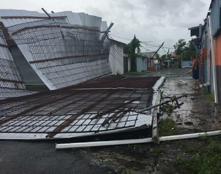 Las imágenes del paso del huracán Irma por las islas del Caribe