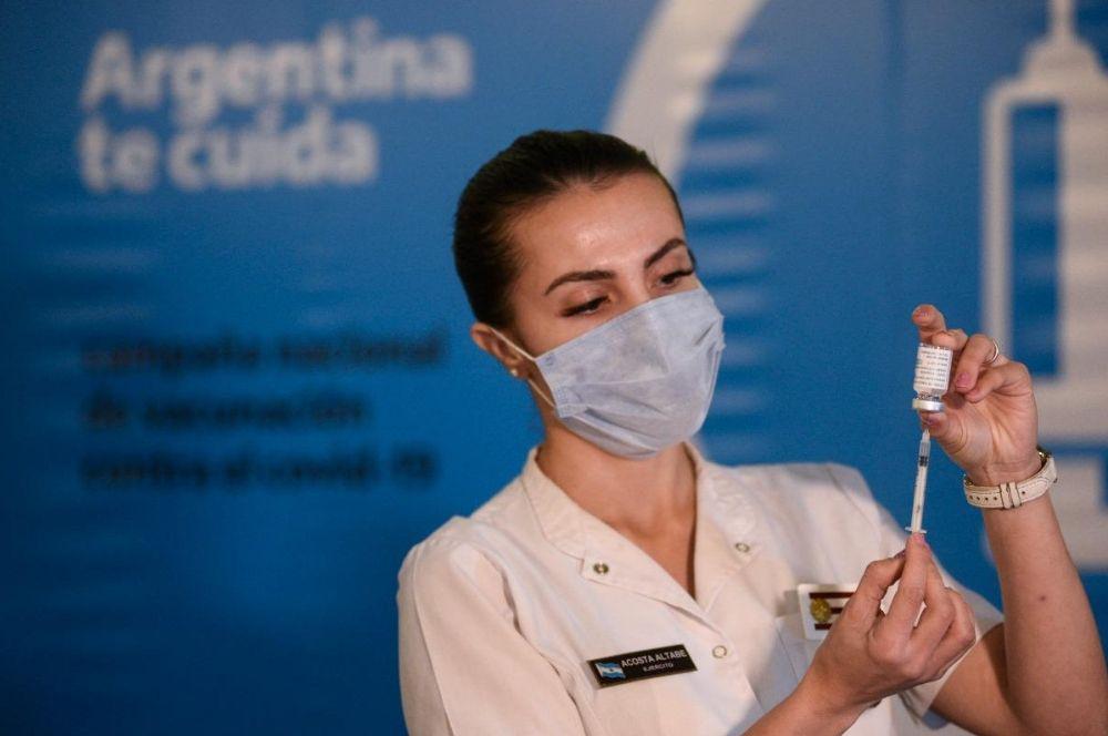 Enfermera vacunacion