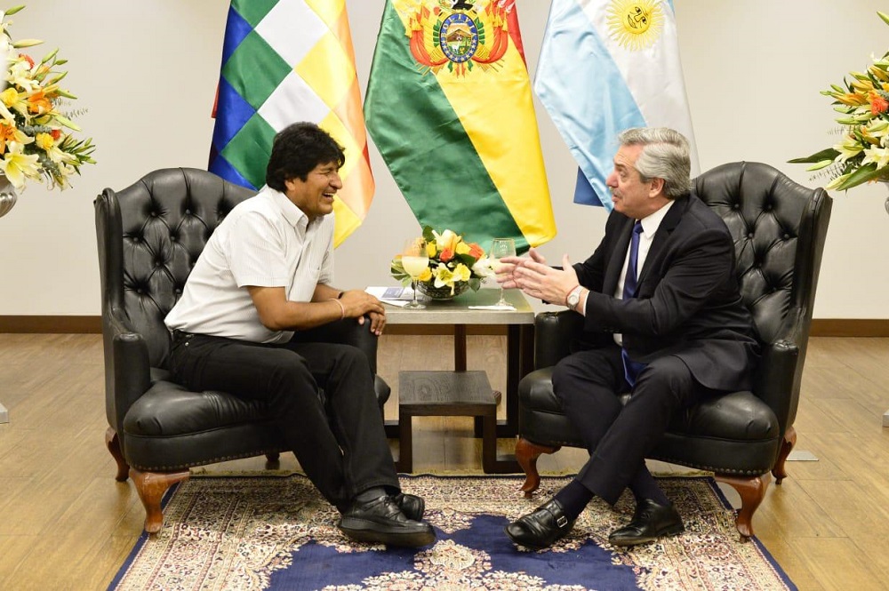 alberto fernandez evo morales by gentileza