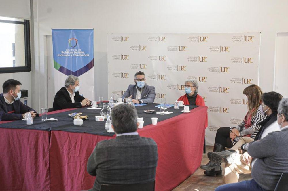 Firma convenios Universidad Provincial y la Municipalidad de Córdoba 18 de mayo