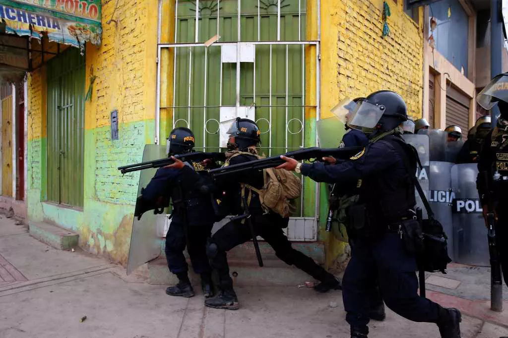 Protestas en Perú by NA