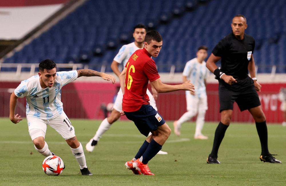 selección olímpica de fútbol by Télam