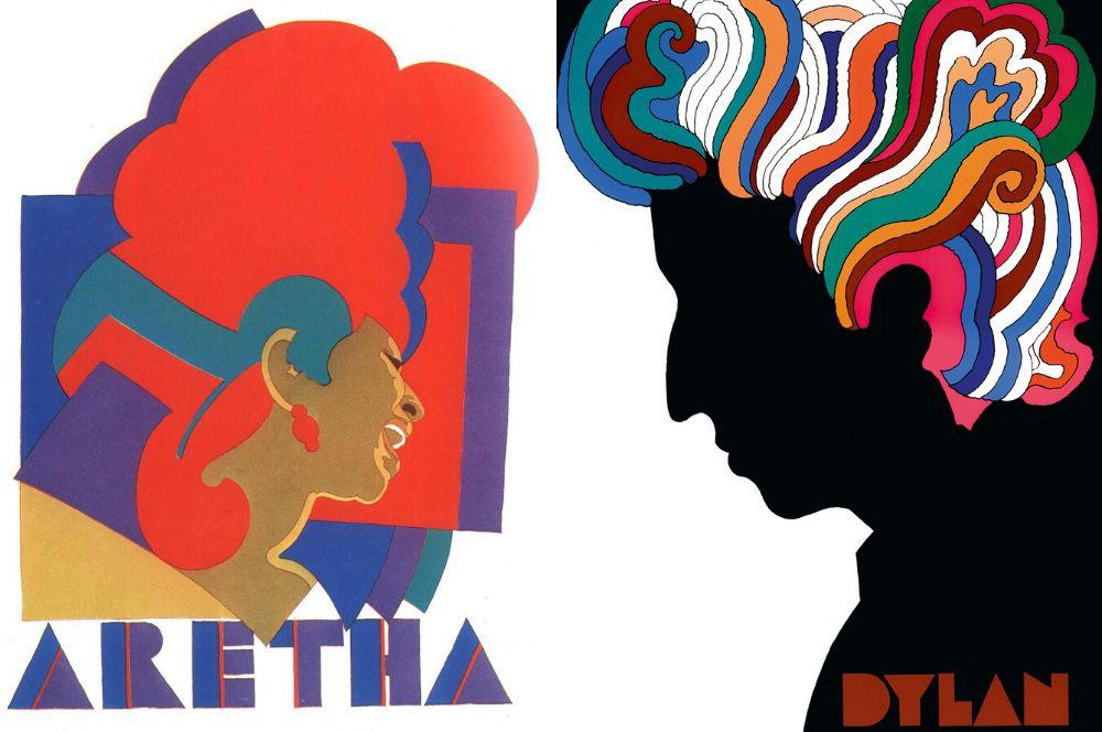 Aretha y Dylan by Milton Glasen