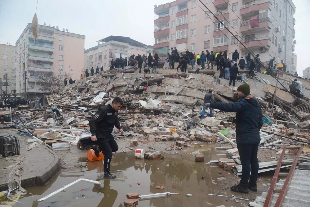 Sismo en Turquía y Siria by télam
