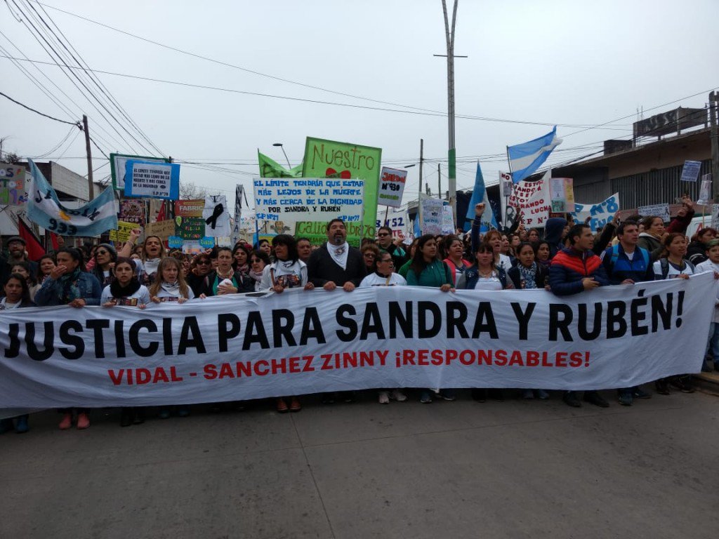 Explosión en Moreno. Justicia Sandra y Rubén by @farcoargentina
