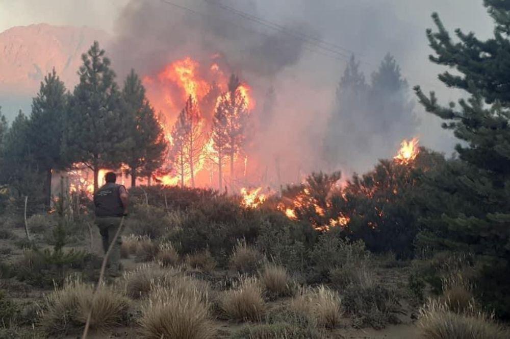 Incendios El Bolsón Télam