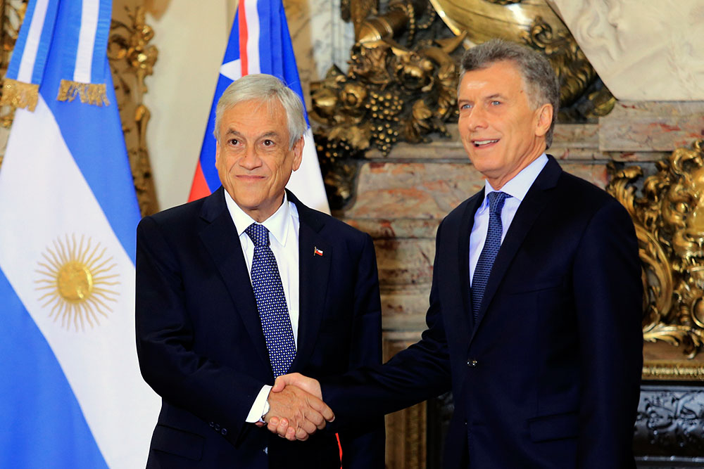 Piñera Macri 2 © NA