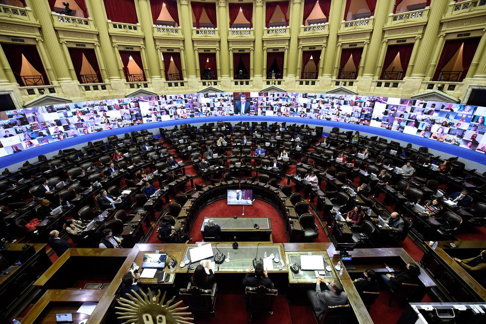 Diputados sesion virtual