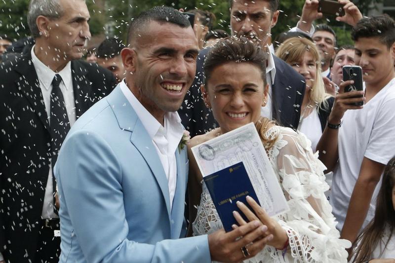 tevez boda