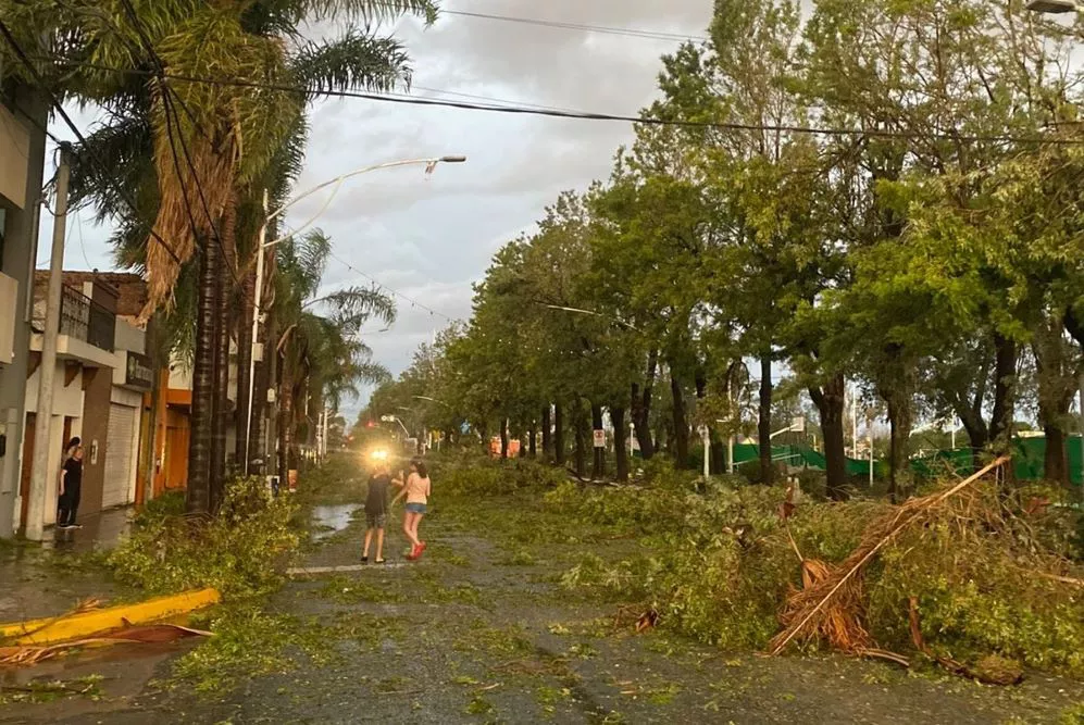 Temporal Río Primero by prensa.cba