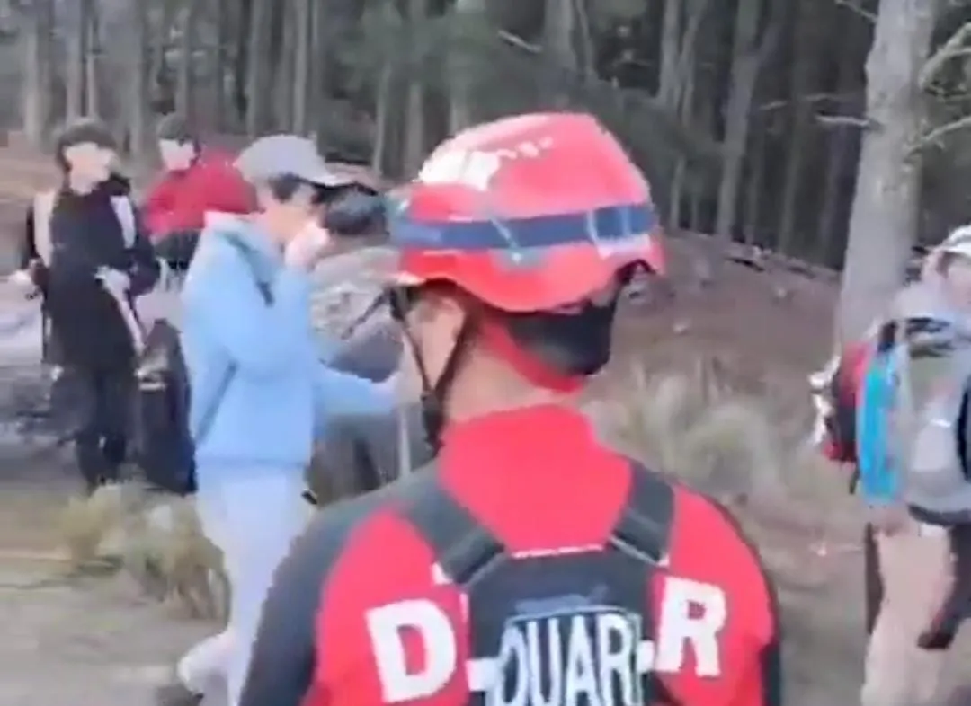 Rescate en el cerro Champaquí by captura de video