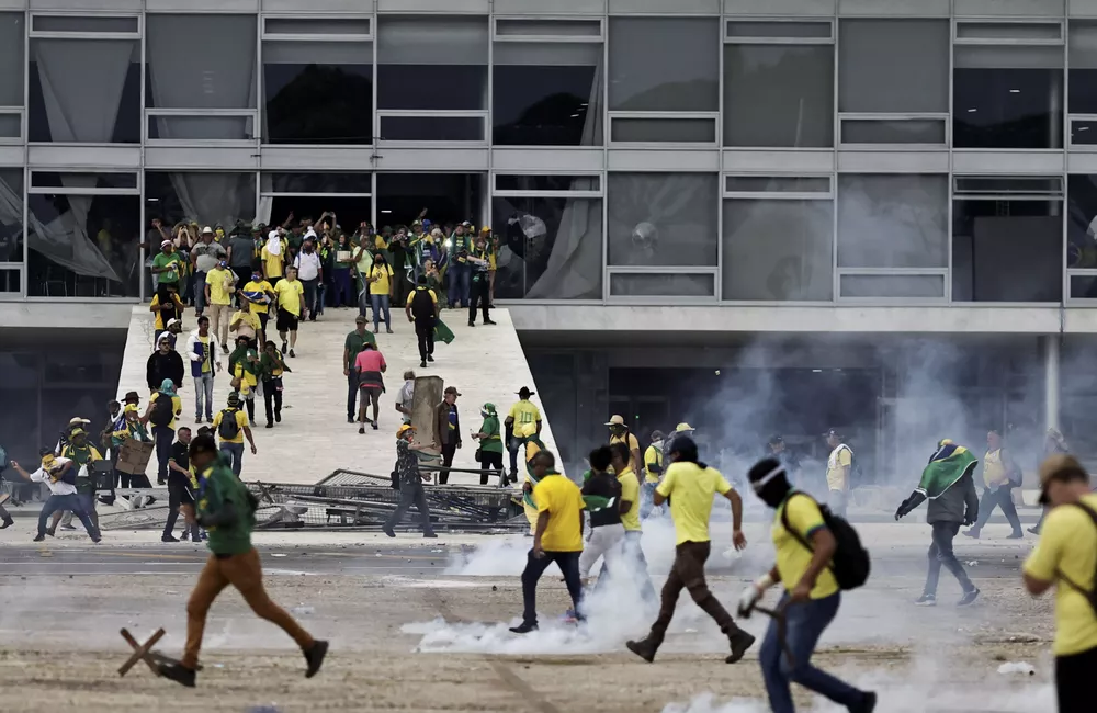 Toma del Congreso en Brasil (Reuters . NA)