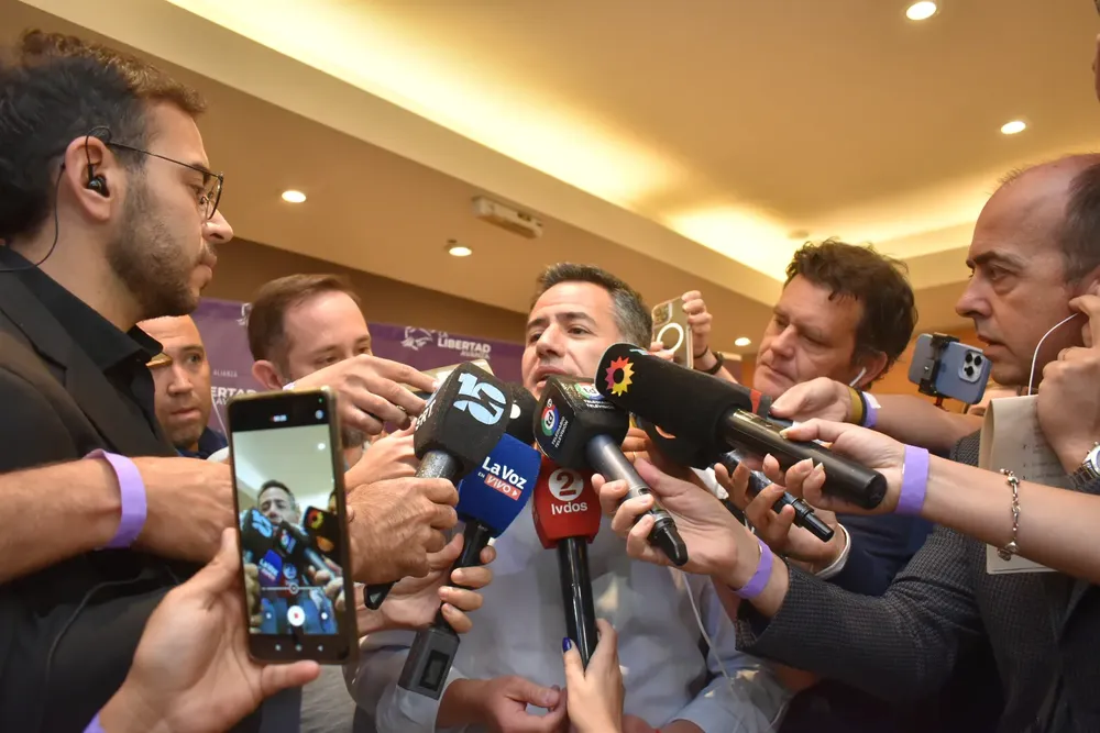 Gabriel Bornoroni en el búnker de LLA (LNM) 2