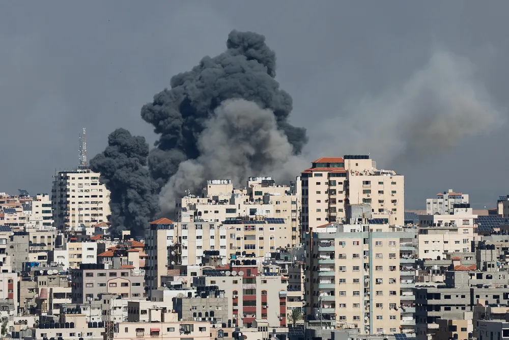 Ataques israelíes sobre Franja de Gaza (Reuters NA)